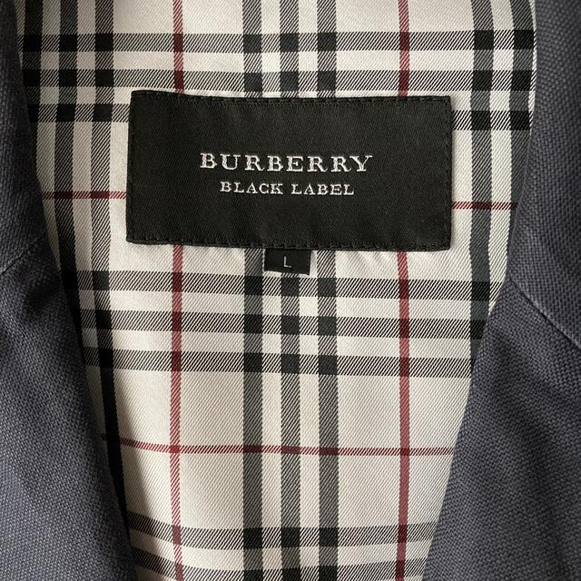 BURBERRY BLACK LABEL(バーバリーブラックレーベル)のBurberry メンズ　ネイビージャケット メンズのジャケット/アウター(テーラードジャケット)の商品写真