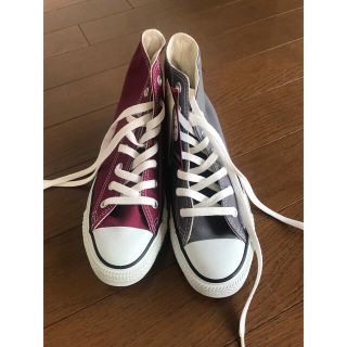 コンバース(CONVERSE)のコンバース　ハイカット　アシンメトリーカラー　24cm(スニーカー)