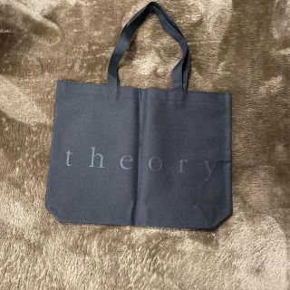 セオリー(theory)のセオリーtheoryエコバッグトート黒ショッパーショップ袋(エコバッグ)