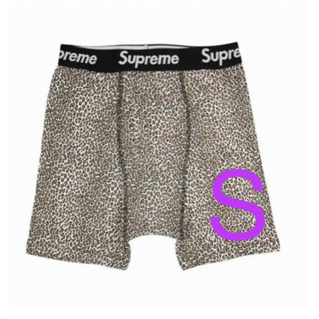 supreme ボクサーパンツレオパード S  1枚