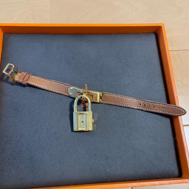 Hermes(エルメス)のエルメス　ケリーウォッチ　ゴールド レディースのファッション小物(腕時計)の商品写真