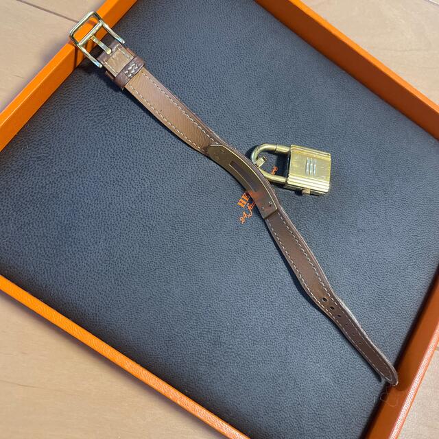 Hermes(エルメス)のエルメス　ケリーウォッチ　ゴールド レディースのファッション小物(腕時計)の商品写真