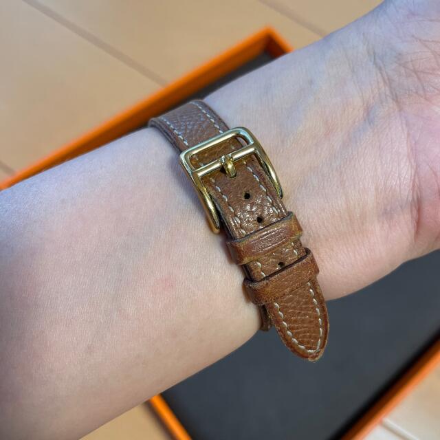 Hermes(エルメス)のエルメス　ケリーウォッチ　ゴールド レディースのファッション小物(腕時計)の商品写真