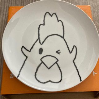 からあげクンモノトーンプレート(食器)