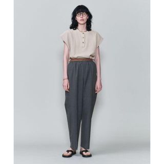 ロク(6 (ROKU))の6(ROKU)JACQUARD GOMU PANTS パンツ ロク(カジュアルパンツ)