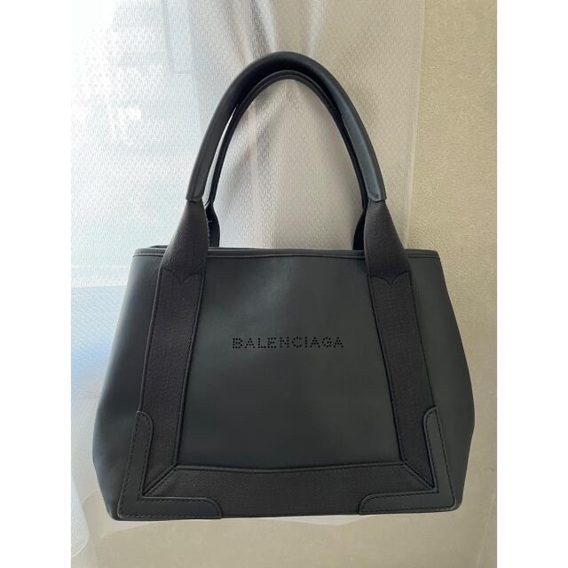 Balenciaga   希少/レア バレンシアガ🔸レザー トートバッグ ネイビー