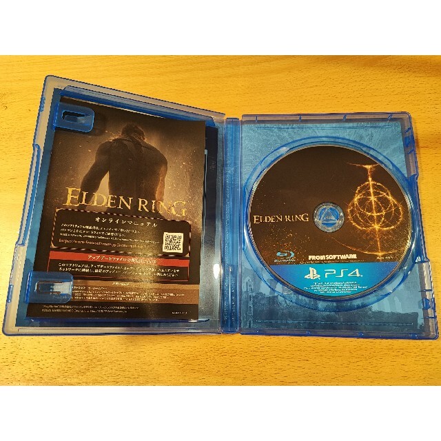 PlayStation(プレイステーション)のELDEN RING PS4 エンタメ/ホビーのゲームソフト/ゲーム機本体(家庭用ゲームソフト)の商品写真