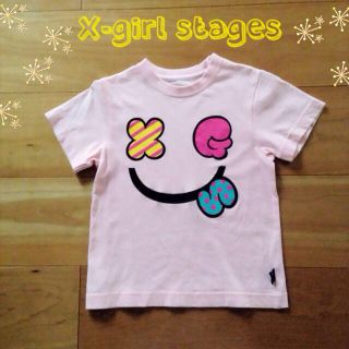 エックスガール(X-girl)のXGS★ピンクTEE べろ〜ん❤️(その他)