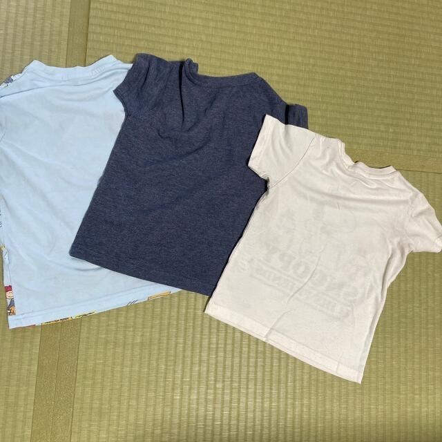 UNIQLO(ユニクロ)のスヌーピー　Tシャツ　3枚セット　 キッズ/ベビー/マタニティのキッズ服男の子用(90cm~)(Tシャツ/カットソー)の商品写真