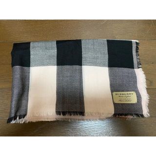 バーバリー(BURBERRY)のバーバリー　カシミヤ　大判ストール(ストール)