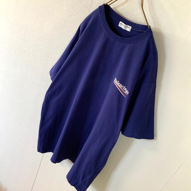 極美品 バレンシアガ スウェット キャンペーンロゴ ブラック