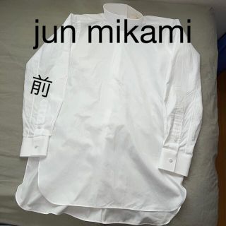 ジョンリンクス(jonnlynx)の【maさま専用】jun mikamiスタンドカラーシャツ(シャツ/ブラウス(長袖/七分))