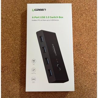 【美品】UGREEN 切替器 3.0 高速転送 USB(PC周辺機器)