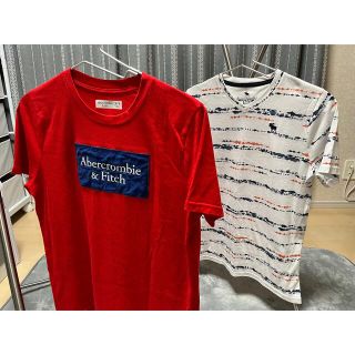 アバクロンビーアンドフィッチ(Abercrombie&Fitch)のアバクロ　キッズ　ティシャツ  ２枚セット(Tシャツ/カットソー)