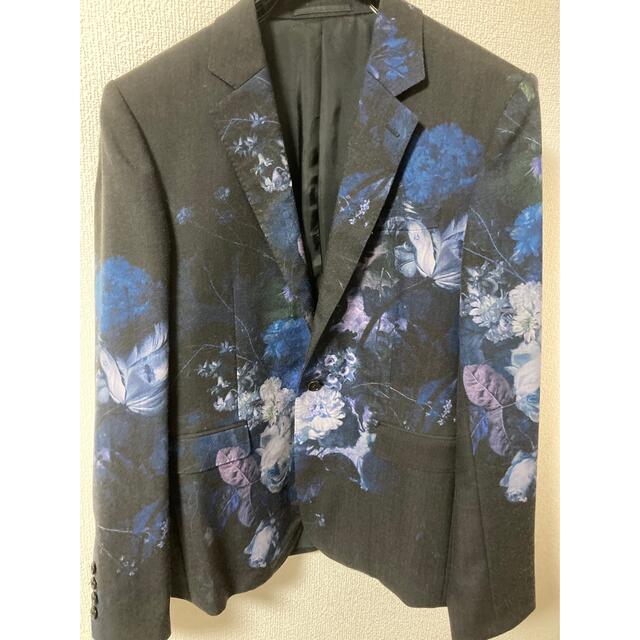 LAD MUSICIAN(ラッドミュージシャン)のラッドミュージシャン　19ss　青薔薇ジャケット メンズのジャケット/アウター(テーラードジャケット)の商品写真