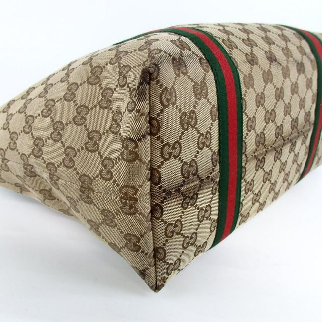 Gucci(グッチ)のmaria様 専用 GUCCI グッチ キャンバス シェリーライン トートバッグ レディースのバッグ(トートバッグ)の商品写真