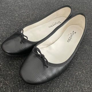 レペット(repetto)のレペット　サンドリオン　黒　36ハーフ(バレエシューズ)