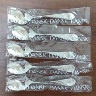 ダンスク(DANSK)の【DANSK】ティースプーン５本セット(カトラリー/箸)