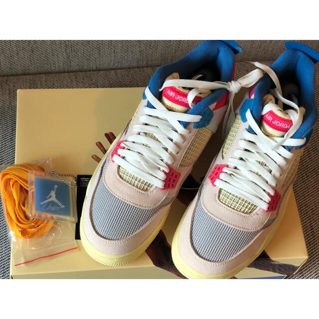 靴/シューズUNION × NIKE AIR JORDAN 4 "GUAVA" 28cm