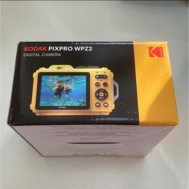 新品未開封KODAK スポーツカメラ 防水＋防塵＋耐衝撃 PIXPRO WPZ2