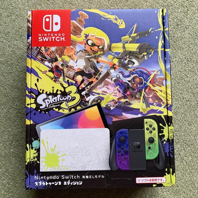 未開封　Nintendo Switch 有機EL スプラトゥーン3 保証ありエンタメ/ホビー