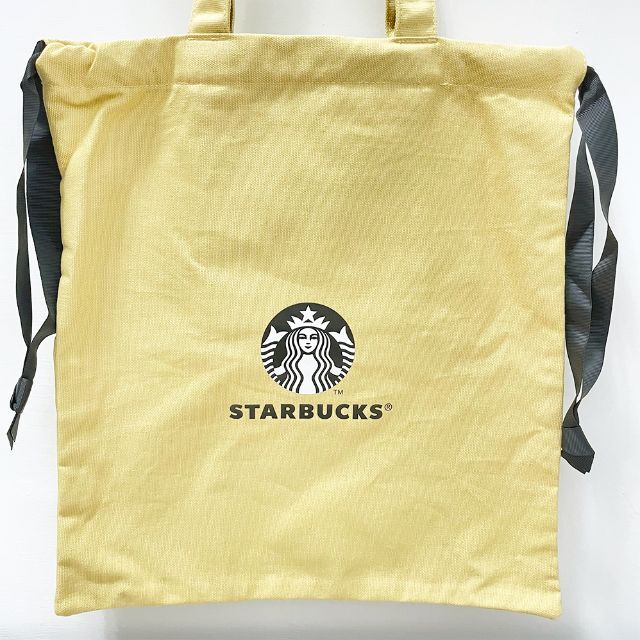 Starbucks Coffee(スターバックスコーヒー)の台湾スターバックス イエロートートバッグ レディースのバッグ(トートバッグ)の商品写真