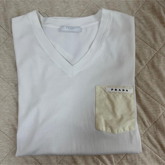 Prada プラダ　Tシャツ　ロゴ　希少Tシャツ/カットソー(半袖/袖なし)