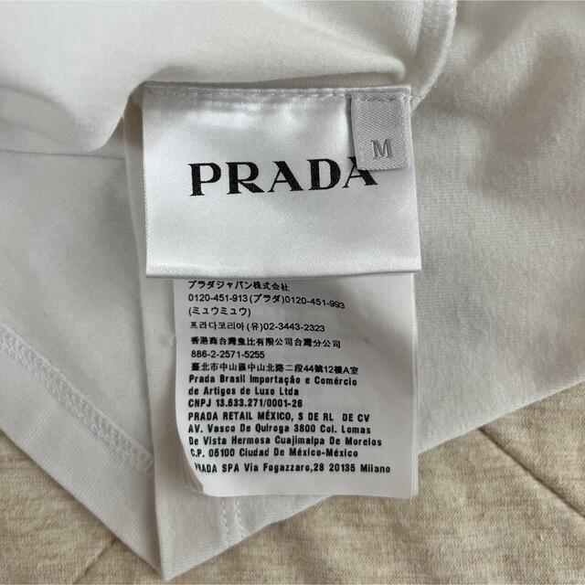 Prada プラダ　Tシャツ　ロゴ　希少