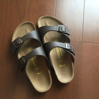 ビルケン　BIRKENSTOCK 21cm ブラウンサンダル(サンダル)