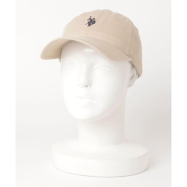 POLO RALPH LAUREN(ポロラルフローレン)の【大特価】U.S. POLO ASSN. キャップ ベージュ　コーデュロイ レディースの帽子(キャップ)の商品写真