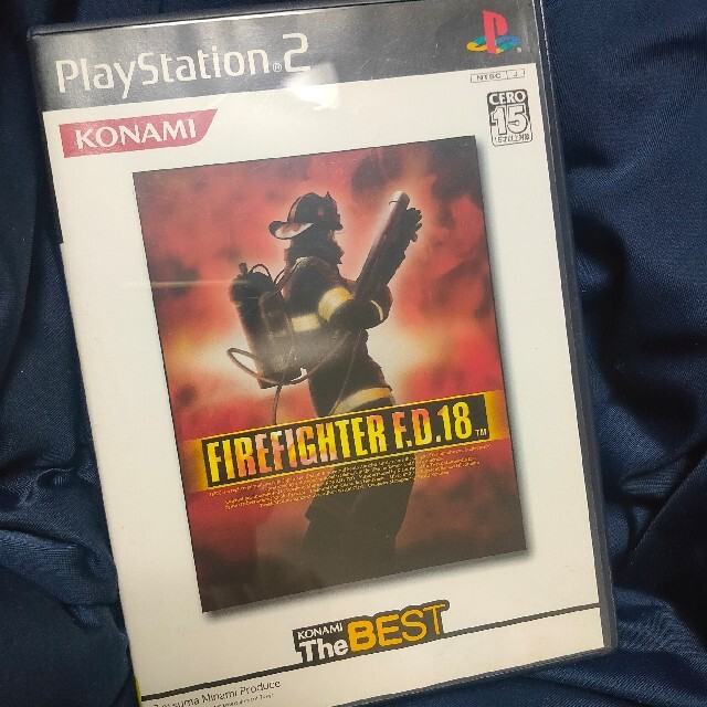 ゲームソフトゲーム機本体ファイアーファイター F.D.18（コナミ・ザ・ベスト） PS2