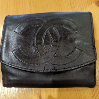 訳あり＊ジャンク＊CHANEL 折財布(財布)