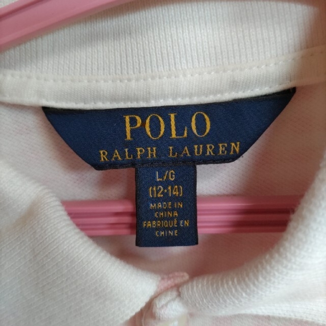 POLO RALPH LAUREN(ポロラルフローレン)のポロシャツ キッズ/ベビー/マタニティのキッズ服女の子用(90cm~)(Tシャツ/カットソー)の商品写真