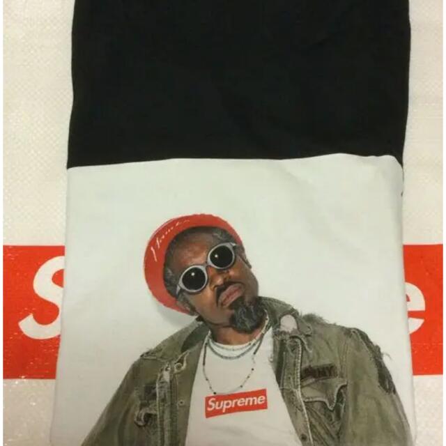 Supreme(シュプリーム)のSupreme Andre 3000 Tee  ブラック XL シュプリーム メンズのトップス(Tシャツ/カットソー(半袖/袖なし))の商品写真