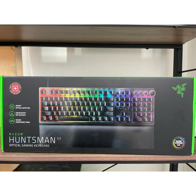 RAZER HUNTSMAN V2 OPTICALスイッチ   US配列