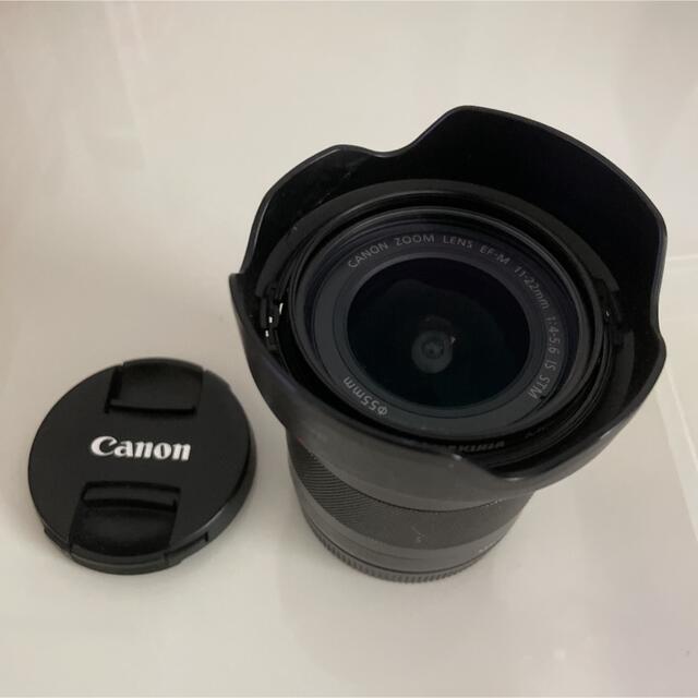 Canon(キヤノン)の【人気の広角レンズ】Canon EF-M 11-22mm スマホ/家電/カメラのカメラ(レンズ(ズーム))の商品写真