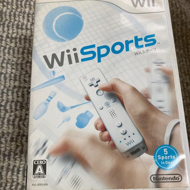 Wiiスポーツ Wii エンタメ/ホビーのゲームソフト/ゲーム機本体(その他)の商品写真