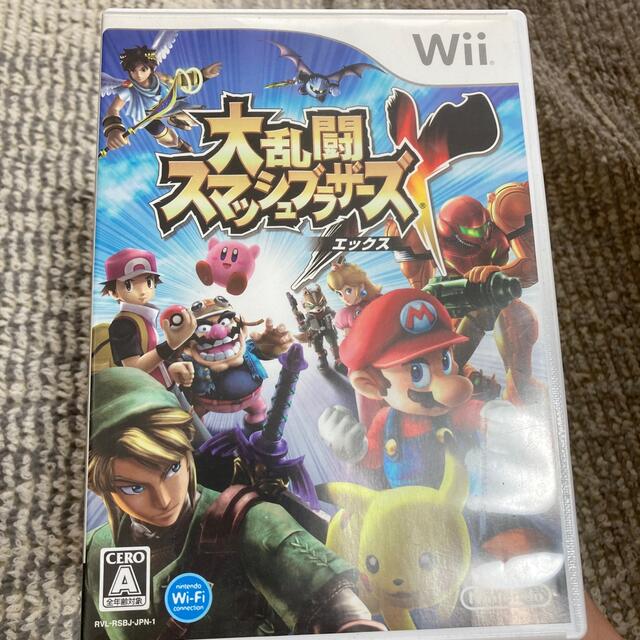 大乱闘スマッシュブラザーズX Wii エンタメ/ホビーのゲームソフト/ゲーム機本体(その他)の商品写真