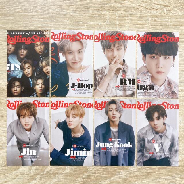 最も US版ローリングストーン誌 BTS 3点セット全員 個人表紙JUNGKOOK V