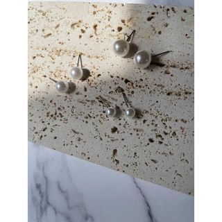 パールピアス 1cm(ピアス)