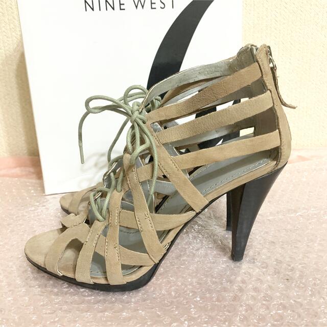 NINE WEST(ナインウエスト)のNINE WEST ナインウエスト　スエード  サンダル　24㎝ レディースの靴/シューズ(サンダル)の商品写真