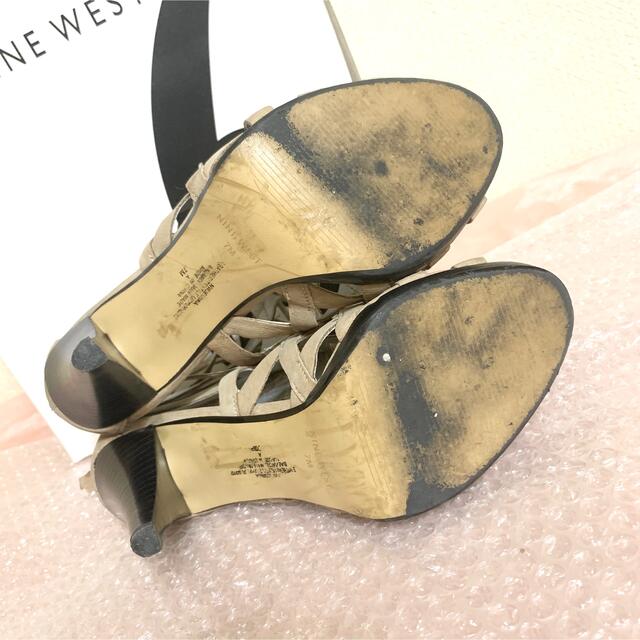 NINE WEST(ナインウエスト)のNINE WEST ナインウエスト　スエード  サンダル　24㎝ レディースの靴/シューズ(サンダル)の商品写真