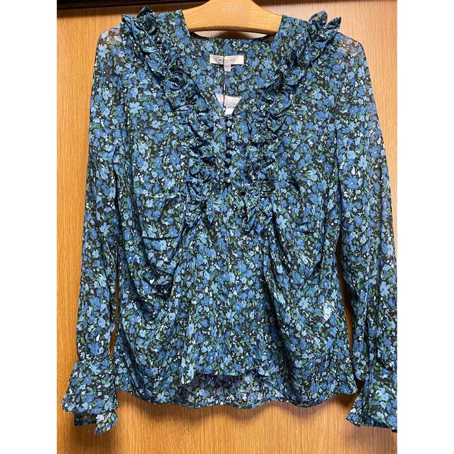 moussy(マウジー)の新品　moussy花柄ブラウス レディースのトップス(シャツ/ブラウス(長袖/七分))の商品写真