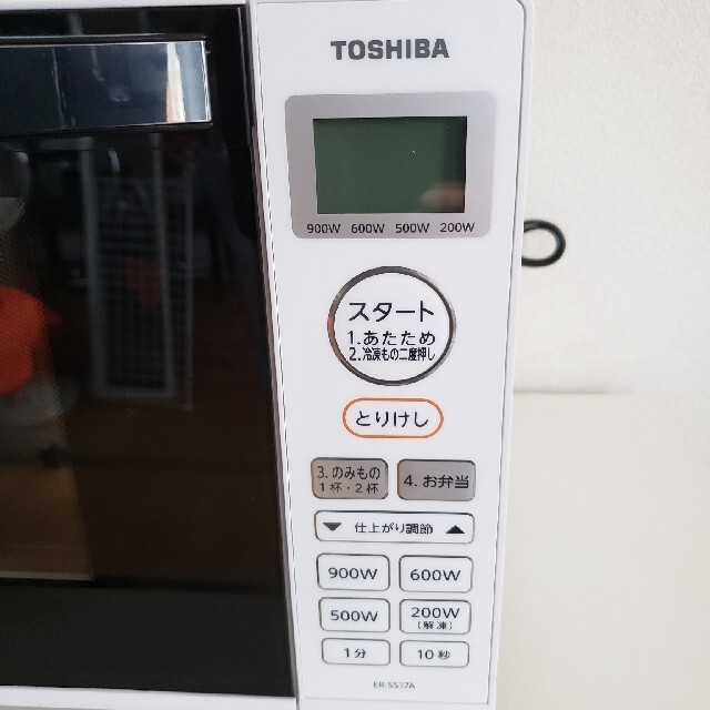 2021年製　東芝　900w  電子レンジ　フラット　ER-SS17A 6