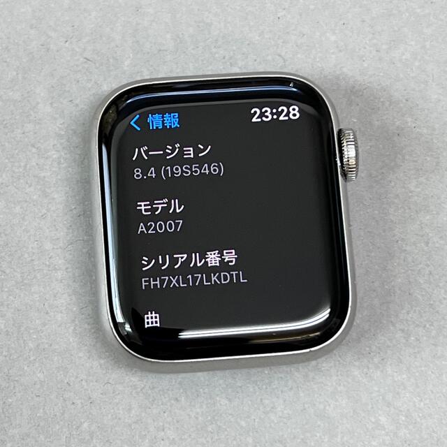 W612 Apple Watch Series4 40mm ステンレススチール