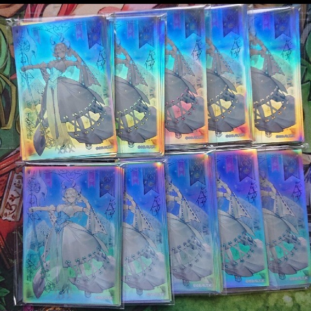 遊戯王 yudt スリーブ 白銀の城ラビュリンス 100セット - カード