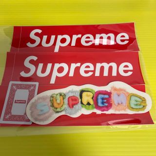 Supreme - supremeステッカーセット、トランプ小1枚