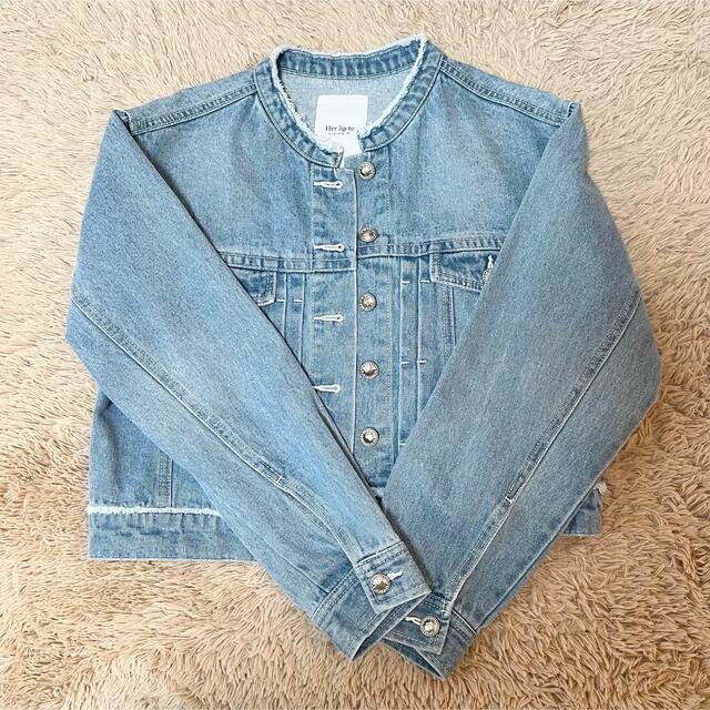 ♡ herlipto Everyday Denim Jacket♡ - Gジャン/デニムジャケット