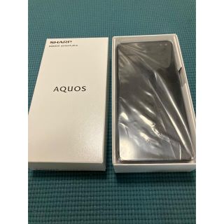 シャープ(SHARP)の新品★AQUOS sense4 plus ブラック　sh-m16(スマートフォン本体)