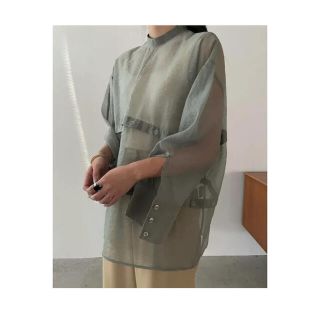 クラネ(CLANE)のクラネ　2022ss 3arrange sheer tops(シャツ/ブラウス(長袖/七分))